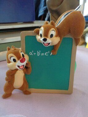 Disney Christmas Ornament Chip and Dale with Chalkboard